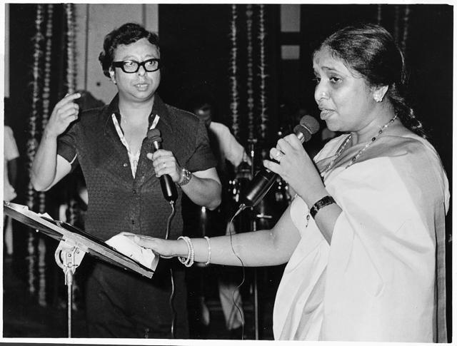 Asha Bhosle and RD Burman (HT Photo) Asha Bhosle and RD Burman (HT Photo)