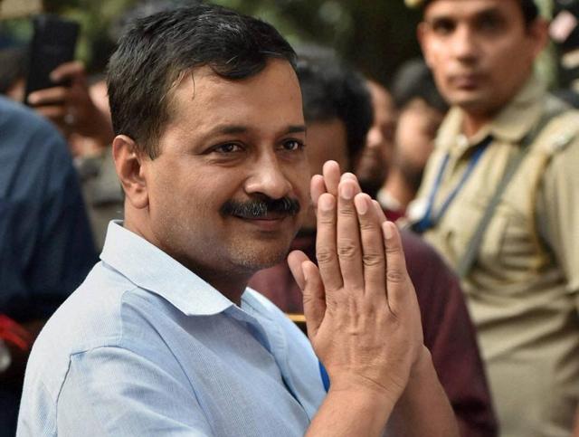 Delhi chief minister Arvind Kejriwal at Lady Harding Hospital after he was stopped at the hospital to meet the family of Subedar Grewal who allegedly committed suicide over OROP. (PTI Photo) Delhi chief minister Arvind Kejriwal at Lady Harding Hospital after he was stopped at the hospital to meet the family of Subedar Grewal who allegedly committed suicide over OROP. (PTI Photo)