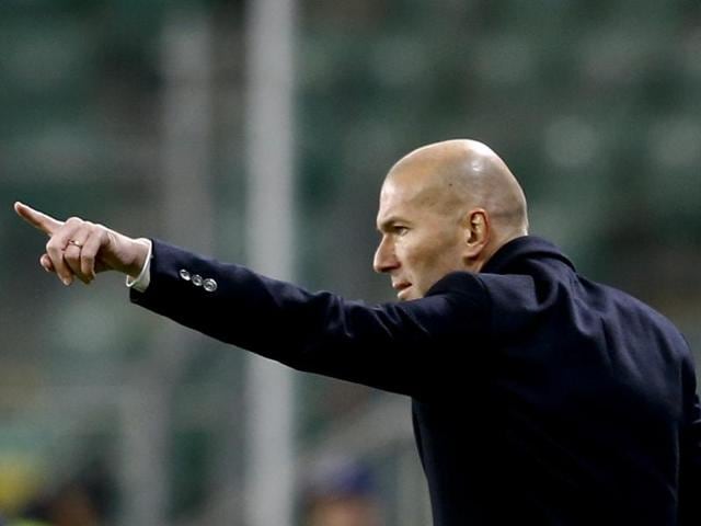 After Bale and Benzema gave Real Madrid a 2-0 lead, the team dropped their intensity and relaxed, according to Zidane. (AFP) After Bale and Benzema gave Real Madrid a 2-0 lead, the team dropped their intensity and relaxed, according to Zidane. (AFP)