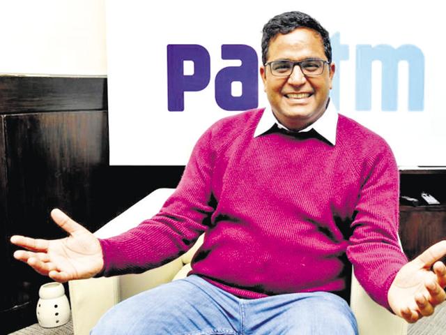 Paytm’s founder Vijay Shekhar Sharma will invest his personal money in startups working on environment sustainability.(Hindustan Times)