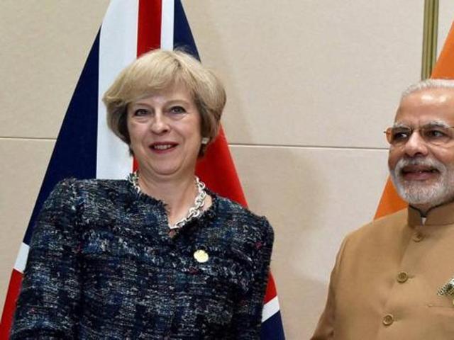 During May’s visit beginning on November 6, India is likely to raise its concerns over problems being faced by Indian students in the UK due to visa curbs. (PTI File Photo) During May’s visit beginning on November 6, India is likely to raise its concerns over problems being faced by Indian students in the UK due to visa curbs. (PTI File Photo)