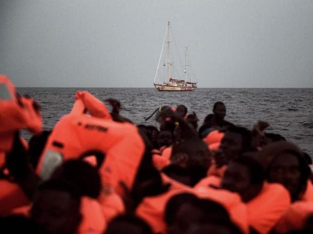 The International Organization for Migration said the latest deaths meant 4,220 lives had been lost in the Mediterranean so far this year, compared with 3,777 in the whole of 2015. (AFP) The International Organization for Migration said the latest deaths meant 4,220 lives had been lost in the Mediterranean so far this year, compared with 3,777 in the whole of 2015. (AFP)
