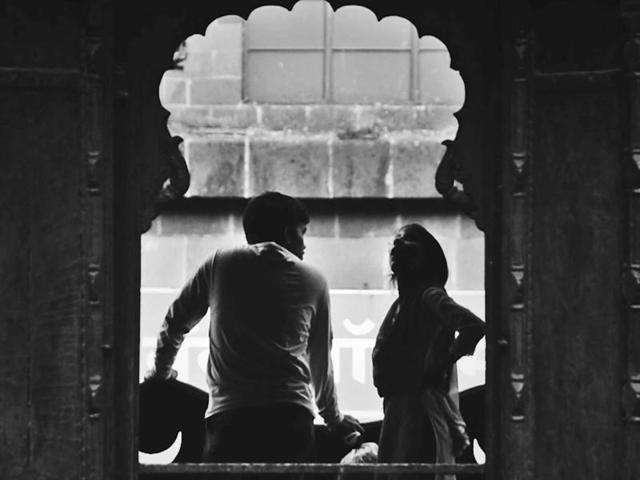 A still from the video, based on Aakhiri Mulaqat, an Urdu poem by Jan Nisar Akhtar.(Photo courtesy: The Mansarovar Project) A still from the video, based on Aakhiri Mulaqat, an Urdu poem by Jan Nisar Akhtar.(Photo courtesy: The Mansarovar Project)