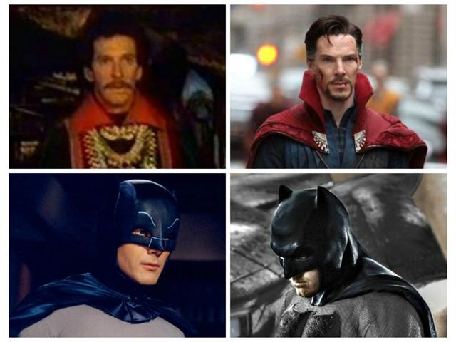 With Doctor Strange in theatres, we looked up all our favourite superheroes and pitted them against not the their villains, but their goofier former avatars.