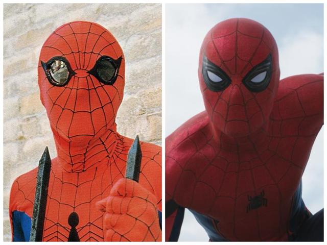 Spider-Man 1977 vs Spider-Man 2016. 