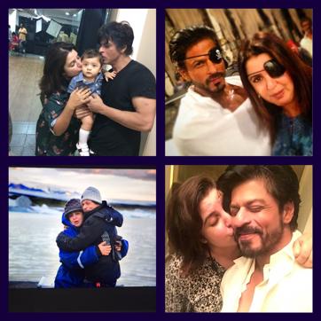 Farah Khan posted this collage of pictures on her Twitter page along with a birthday message for Shah Rukh Khan. (Twitter/Farah Khan) Farah Khan posted this collage of pictures on her Twitter page along with a birthday message for Shah Rukh Khan. (Twitter/Farah Khan)