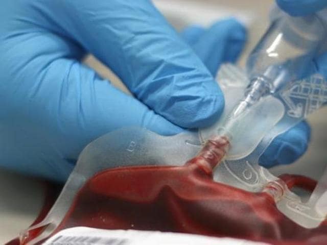 The data revealed that 95% of blood banks have completed the process from their side. (Shutterstock) The data revealed that 95% of blood banks have completed the process from their side. (Shutterstock)