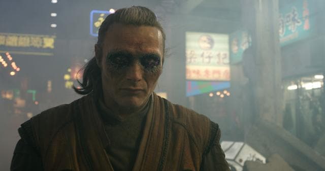 This image released by Disney shows Mads Mikkelsen in a scene from Marvel's Doctor Strange. (AP) This image released by Disney shows Mads Mikkelsen in a scene from Marvel's Doctor Strange. (AP)