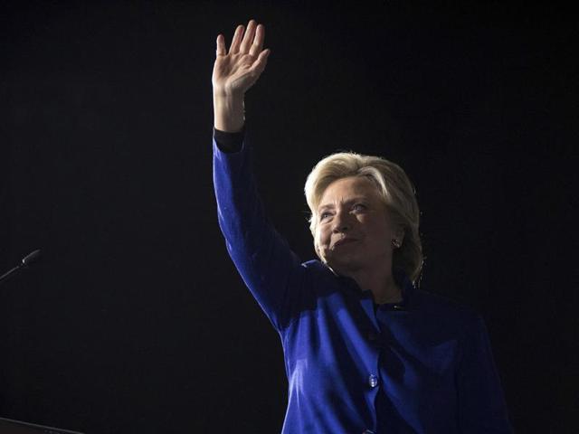 US Democratic presidential nominee Hillary Clinton speaks during a campaign rally in Arizona. (AFP) US Democratic presidential nominee Hillary Clinton speaks during a campaign rally in Arizona. (AFP)