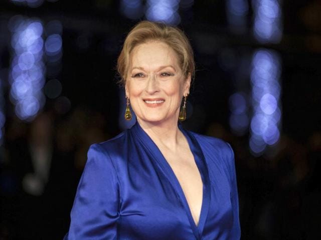 File Photo: Meryl Streep appears at the premiere of the film Suffragette, at the opening gala of the London film festival in London in October.(AP)