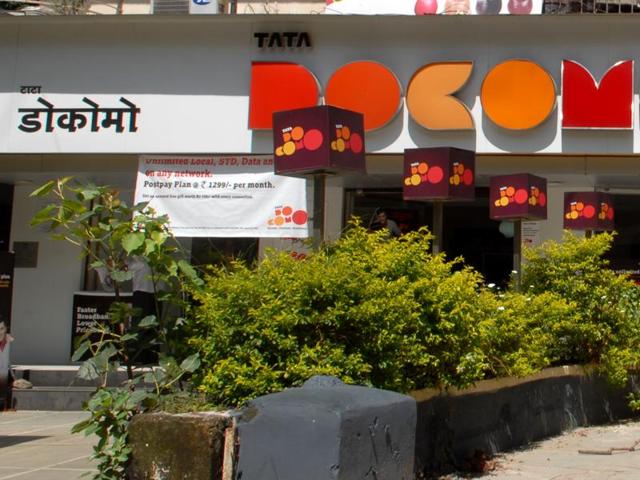 Tata Docomo gallery.(HT Archive) Tata Docomo gallery.(HT Archive)