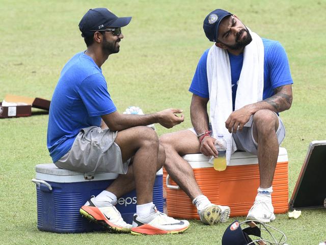 Or just puzzled: ‘Wait, what are these West Indies’ cricketers up to?’ (Subhendu Ghosh / HT PHOTO) Or just puzzled: ‘Wait, what are these West Indies’ cricketers up to?’ (Subhendu Ghosh / HT PHOTO)