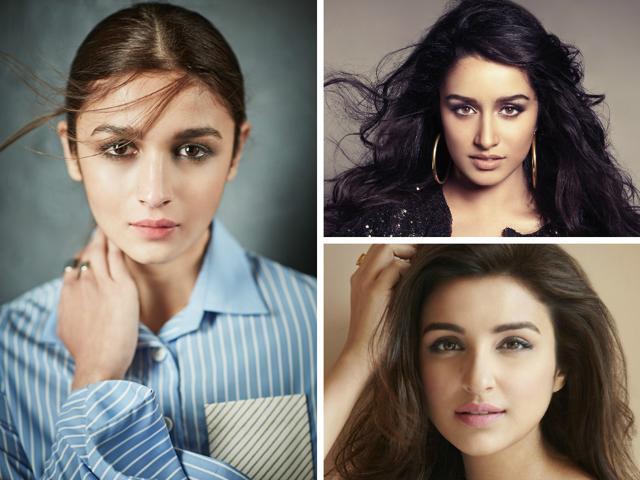 Alia Bhatt had previously said Parineeti, Shraddha and she should work in the sequel to Dil Chahta Hai as three friends. (HT Photo)