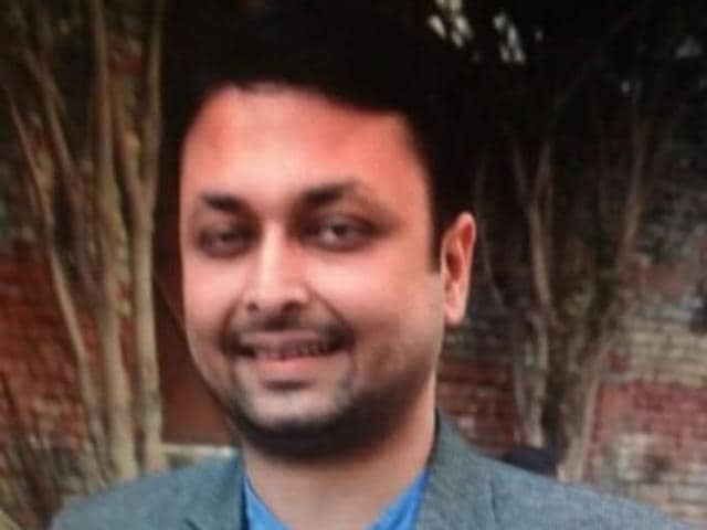 AAP MLA Rituraj Govind was arrested by Delhi Police on charges of assault. (Photo: Rituraj Govind’s Twitter account) AAP MLA Rituraj Govind was arrested by Delhi Police on charges of assault. (Photo: Rituraj Govind’s Twitter account)