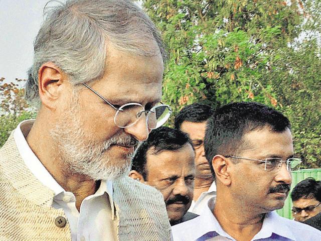 Arvind Kejriwal and Najeeb Jung are not in the best of terms. (PTI) Arvind Kejriwal and Najeeb Jung are not in the best of terms. (PTI)