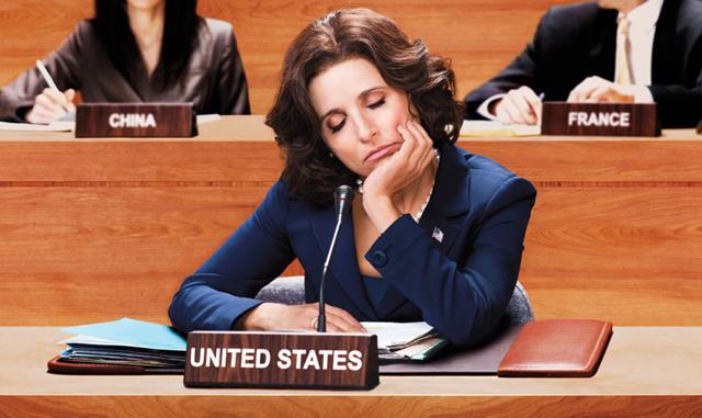 Julia Louis-Dreyfus in Veep.