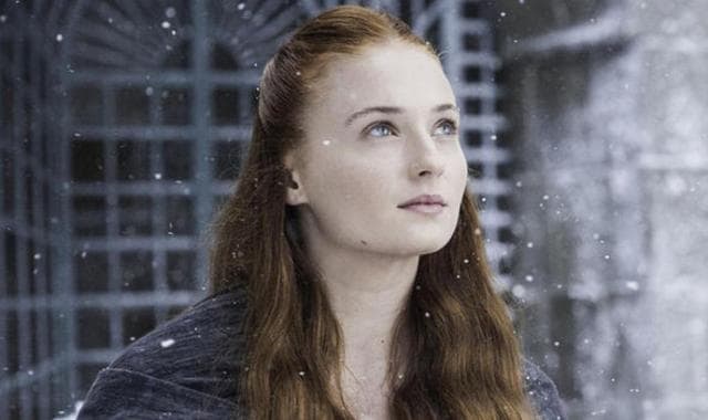 Sophie Turner is famous for her role as Sansa Stark in Game of Thrones. (HBO) Sophie Turner is famous for her role as Sansa Stark in Game of Thrones. (HBO)
