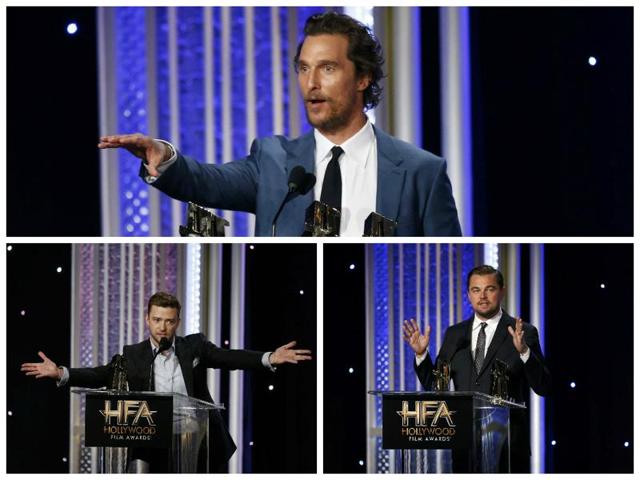 The Hollywood Film Awards kicked off the 2016 awards season with the biggest stars in attendance.