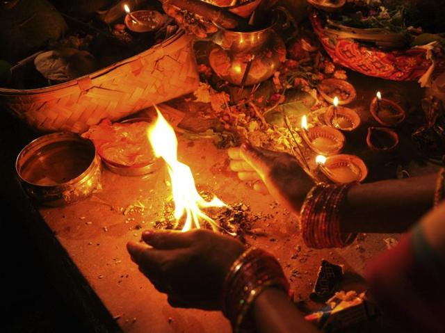 The Sun is believed to be the healer of many severe health conditions and is prayed to for prosperity, well-being, good health and happiness. (Subhankar Chakraborty/HT PHOTO) The Sun is believed to be the healer of many severe health conditions and is prayed to for prosperity, well-being, good health and happiness. (Subhankar Chakraborty/HT PHOTO)