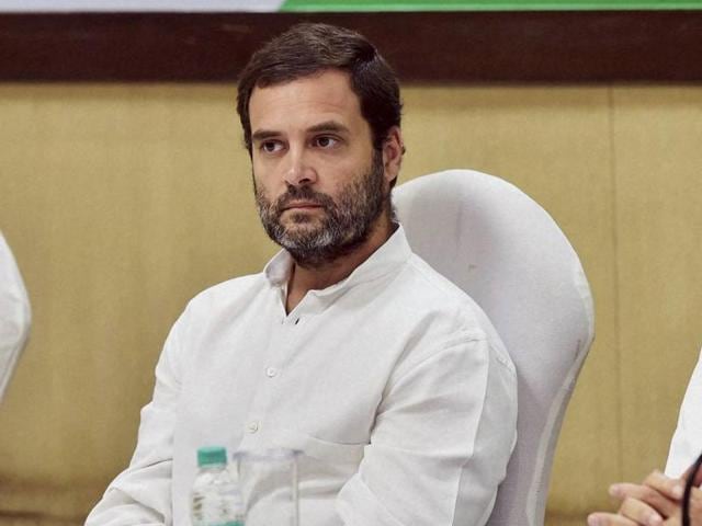 Congress vice-president Rahul Gandhi with former PM Manmohan Singh chairing a meeting of the Congress Working Committee (CWC) meeting in New Delhi. (PTI Photo) Congress vice-president Rahul Gandhi with former PM Manmohan Singh chairing a meeting of the Congress Working Committee (CWC) meeting in New Delhi. (PTI Photo)