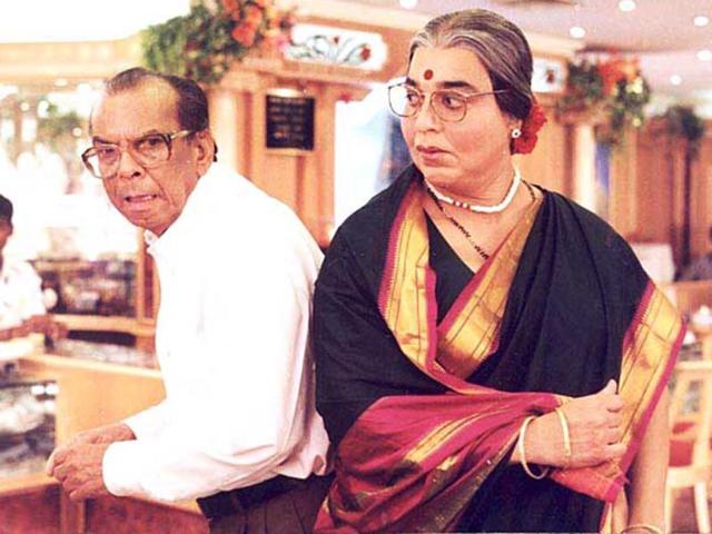 Haasan channeled his feminine side in Chachi 420, a Hindi remake of his Tamil hit Avvai Shanmughi. Haasan channeled his feminine side in Chachi 420, a Hindi remake of his Tamil hit Avvai Shanmughi.