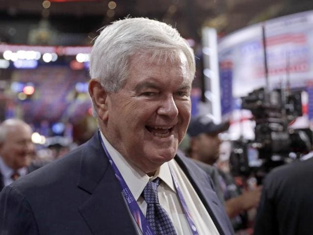 File photo of former House Speaker Newt Gingrich during a campaign stop in Ohio. (AFP) File photo of former House Speaker Newt Gingrich during a campaign stop in Ohio. (AFP)