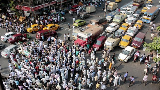 A section of the rally in Kolkata in October to protest the proposed uniform civil code. (Ramkrishna Samanta) A section of the rally in Kolkata in October to protest the proposed uniform civil code. (Ramkrishna Samanta)