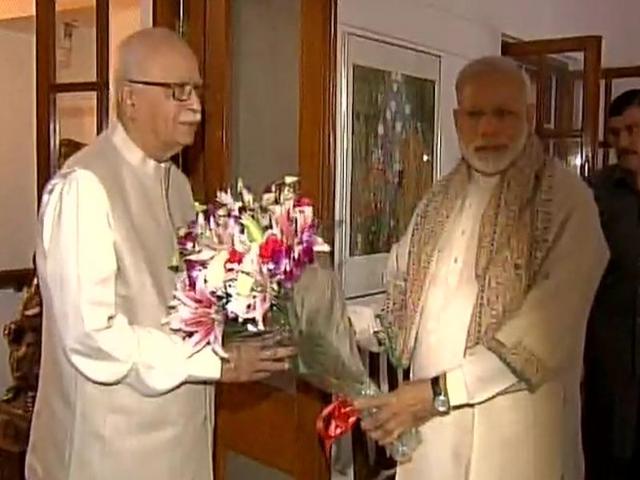 PM Modi Greets BJP Leader Advani On Birthday, Describes Him As An ...