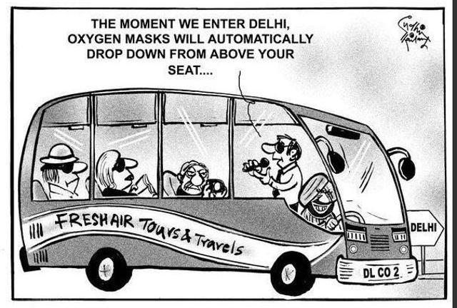 A cartoon that has been widely shared online.