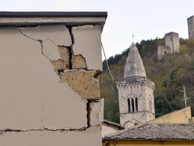A damaged building in central Italy.(AP File Photo/Representational Photo)