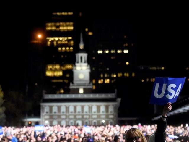 The 2016 US presidential election is geared to be a close vote as Democrat Hillary Clinton and Republican Donald Trump appear neck-and-neck in early voting and in most projections.(Reuters) The 2016 US presidential election is geared to be a close vote as Democrat Hillary Clinton and Republican Donald Trump appear neck-and-neck in early voting and in most projections.(Reuters)