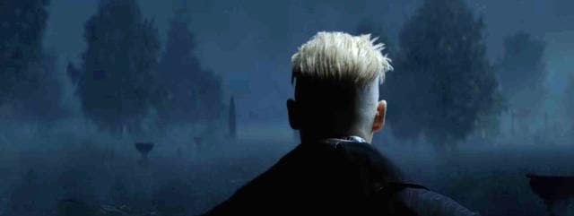 It is being speculated that this is a still of Johnny Depp as Gellert Grindelwald in Fantastic Beasts. It is being speculated that this is a still of Johnny Depp as Gellert Grindelwald in Fantastic Beasts.