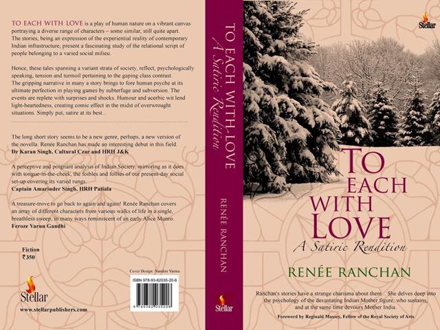 Author Renée Ranchan’s latest book To Each With Love. Author Renée Ranchan’s latest book To Each With Love.