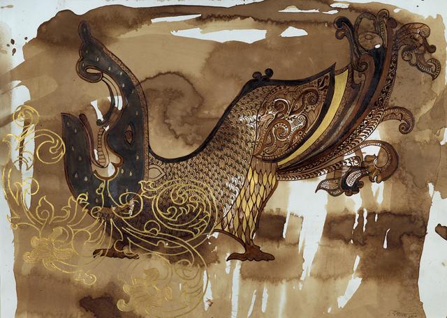 Artwork by Delhi-based artist Bipasha Sen Gupta. Artwork by Delhi-based artist Bipasha Sen Gupta.