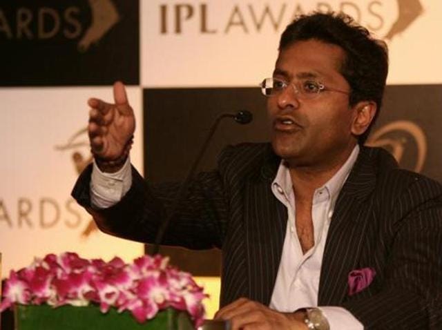 Lalit Modi at a press conference in Mumbai in 2010. (HT Photo) Lalit Modi at a press conference in Mumbai in 2010. (HT Photo)