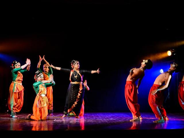 Indian artists perform at one of the previous editions of Delhi International Arts Festival.