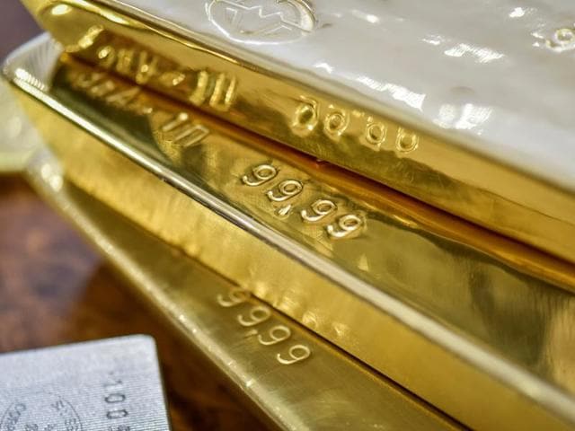 Gold bars are seen at the Kazakhstan's National Bank vault in Almaty, Kazakhstan. (REUTERS) Gold bars are seen at the Kazakhstan's National Bank vault in Almaty, Kazakhstan. (REUTERS)