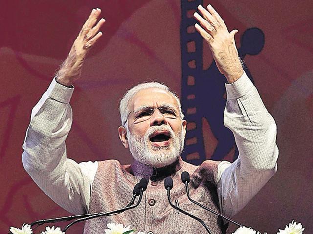 Manish Tewari on Tuesday described Prime Minister Narendra Modi as a “modern day Tughlak.”(HT File Photo)