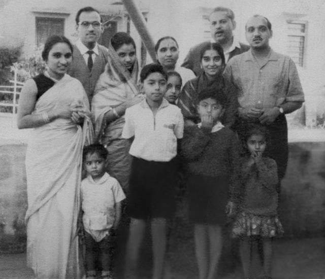 Mrs LC (third from left) with her family (Photo courtesy: Anoothi Vishal)
