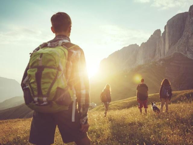 Microadventures are short getaways that include low-risk activities like hiking and cycling. (Istock) Microadventures are short getaways that include low-risk activities like hiking and cycling. (Istock)