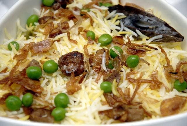 Mangori - matar ki tahiri (Photo courtesy: Anoothi Vishal)