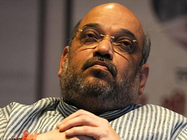 Robertsganj: BJP President Amit Shah at the Parivartan Rally, Robertsganj, Uttar Pradesh, November 8 (PTI) Robertsganj: BJP President Amit Shah at the Parivartan Rally, Robertsganj, Uttar Pradesh, November 8 (PTI)