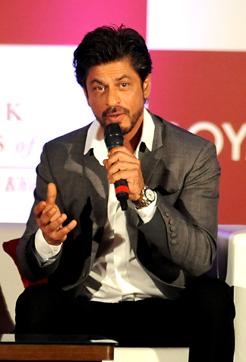 Who is a better public orator than King Khan? (AFP Photo)