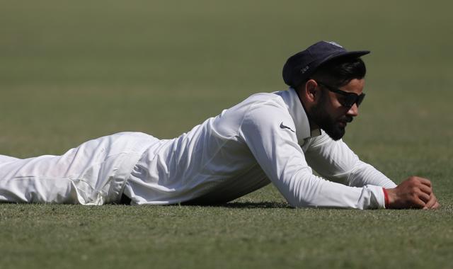 India’s ground fielding was equally sloppy. (AP) India’s ground fielding was equally sloppy. (AP)