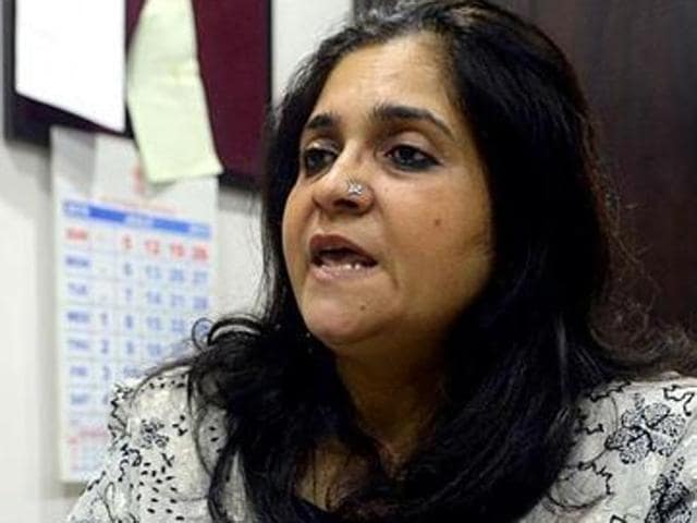 Activist Teesta Setalvad, her husband, and the two NGOs -- Sabrang Trust and Citizens for Justice and Peace -- have approached the apex court challenging the October 7, 2016, Gujarat high court verdict that rejected their pleas for defreezing their personal bank accounts.(AFP file photo) Activist Teesta Setalvad, her husband, and the two NGOs -- Sabrang Trust and Citizens for Justice and Peace -- have approached the apex court challenging the October 7, 2016, Gujarat high court verdict that rejected their pleas for defreezing their personal bank accounts.(AFP file photo)
