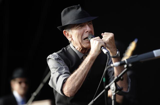 This file photo taken on July 20, 2008 shows Canadian singer Leonard Cohen perform during the international Festival of Beincassim. (AFP) This file photo taken on July 20, 2008 shows Canadian singer Leonard Cohen perform during the international Festival of Beincassim. (AFP)