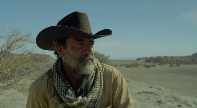 Jeffrey Dean Morgan is a madman with a gun, a wolf on the prowl, hungry for hunger’s sake. He is weak. He is cold. He is alone. Jeffrey Dean Morgan is a madman with a gun, a wolf on the prowl, hungry for hunger’s sake. He is weak. He is cold. He is alone.