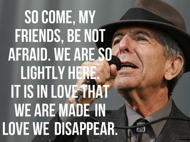 Cohen, who once said he got into music because he couldn’t make a living as a poet, rose to prominence during the folk music revival of the 1960s. During those years, he traveled the folk circuit with younger artists like Dylan, Joni Mitchell, Joan Baez and others. (REuters)
