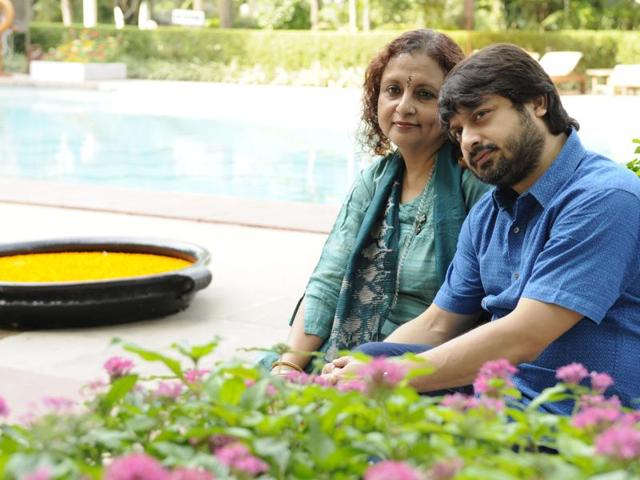 Shiboprosad Mukhopadhyay and Nandita Roy, who had earlier directed Praktan, are currently working on their next which goes on floor in December.(Samir Jana/HT Photo)