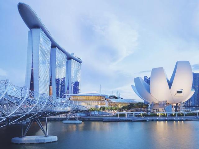 The list of world’s top city brands is represented by cities in Europe, the US, Australia, Asia and Canada. Seen here is Singapore. 